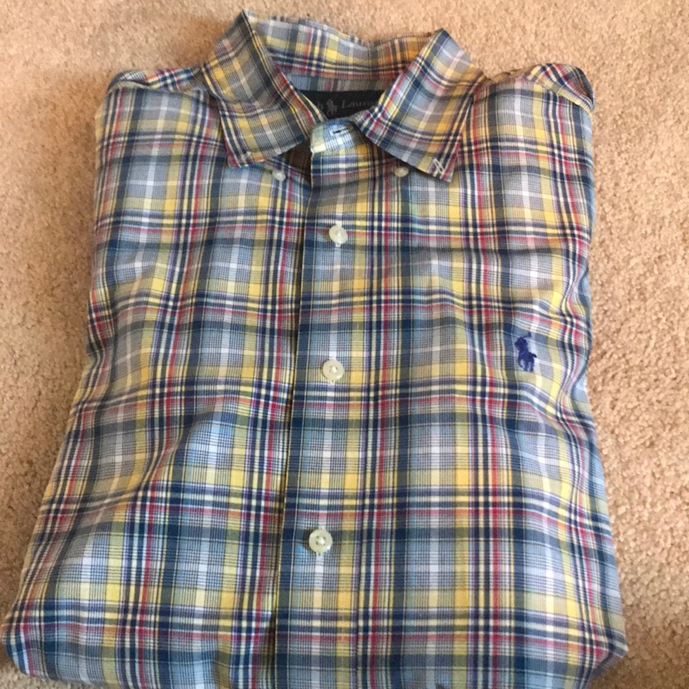 Men’s long sleeve polo